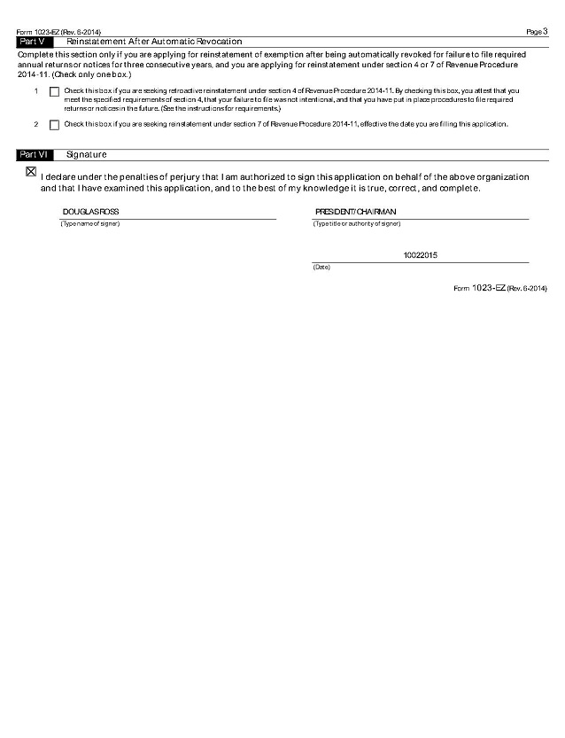 IRS Form 1023-3